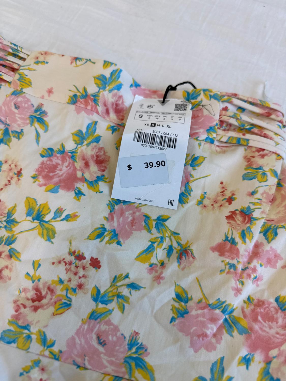 FLORAL PRINT SKIRT - Image 2