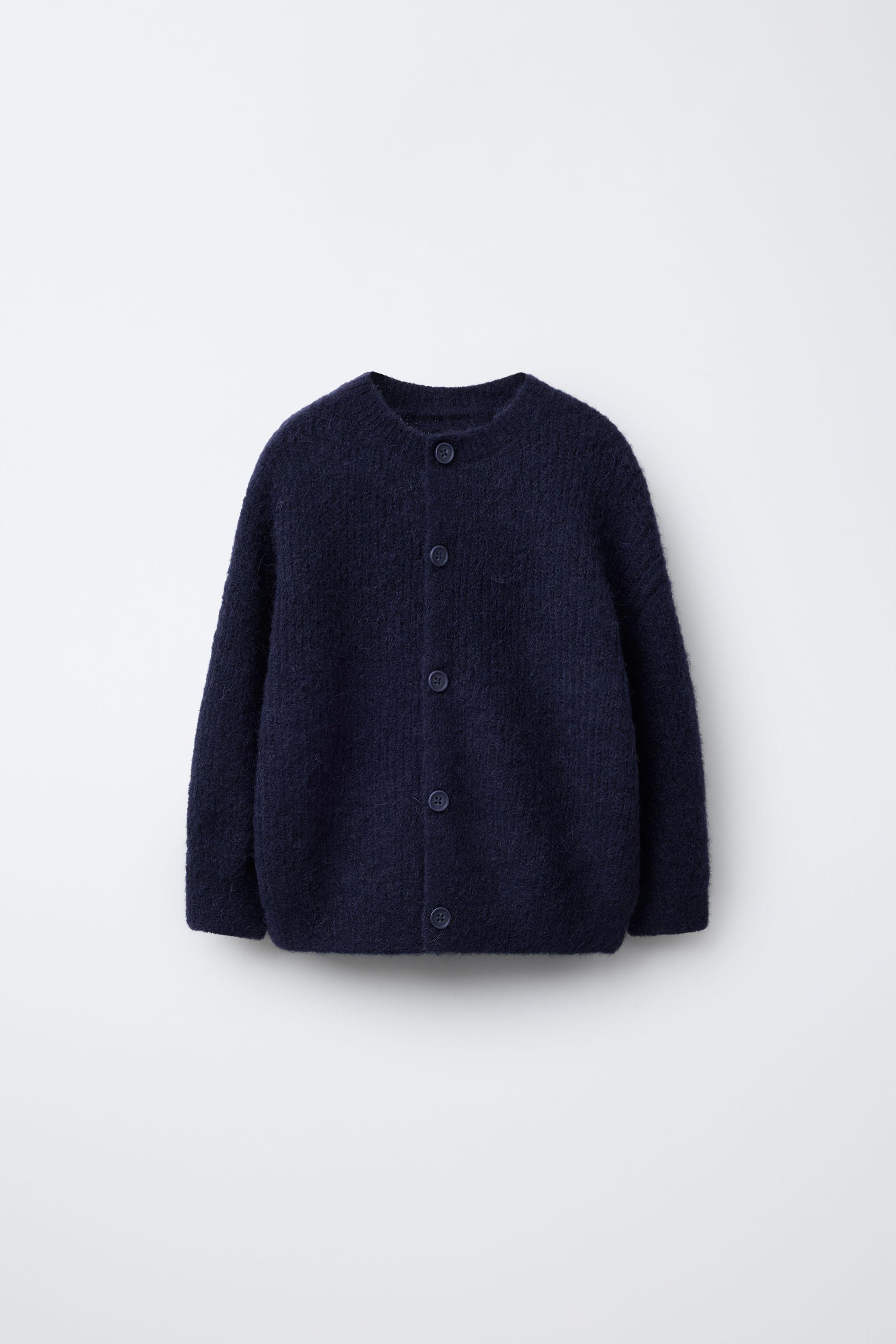 WOOL AND ALPACA BLEND CARDIGAN