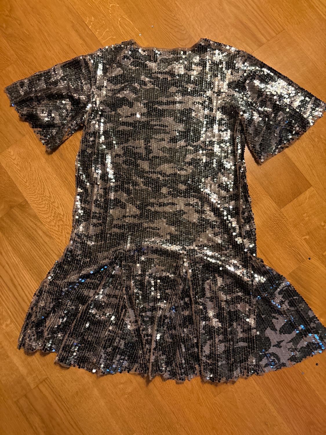 SEQUINNED CAMOUFLAGE DRESS - Image 3