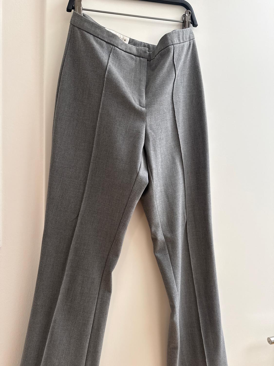 FLARED TROUSERS WITH SEAM - Image 2