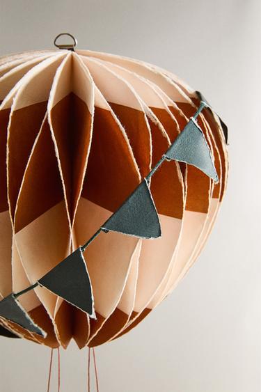 BALLON COULEURS PAPIER MURAL (16 CM) - Multicolore de Zara - Image 2