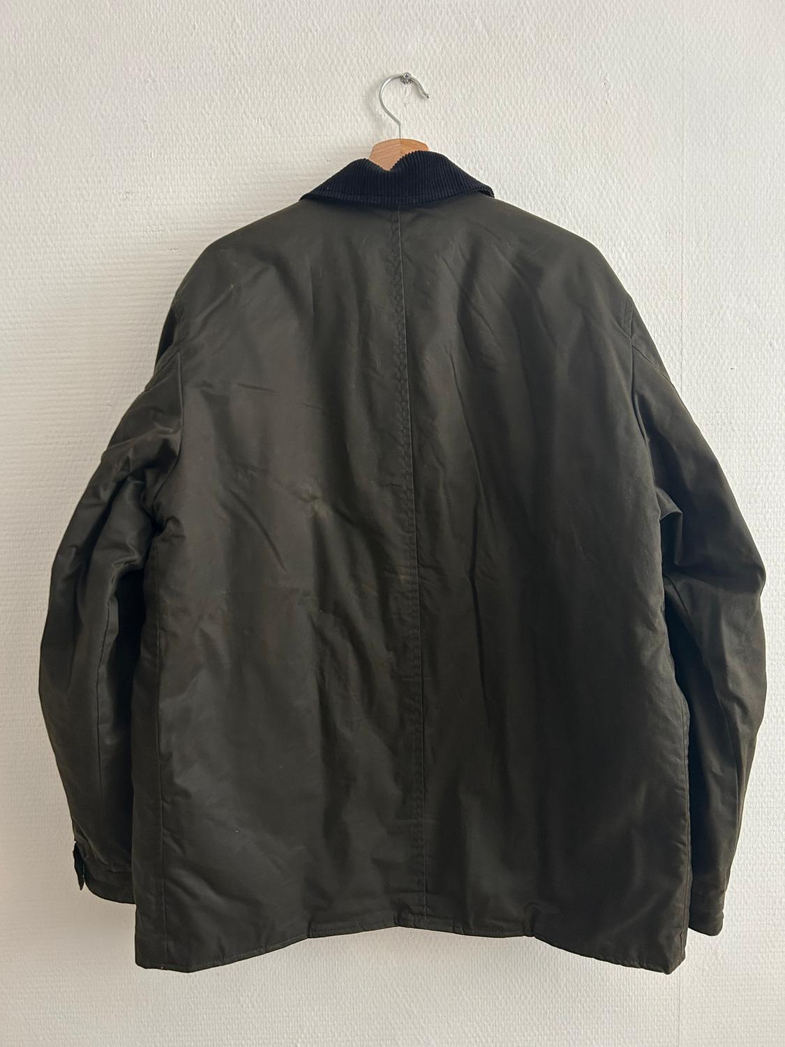 WAXED PARKA WITH CONTRAST COLLAR - Image 2