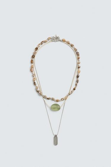 PACK OF 3 COMBINATION NECKLACES - various by Zara