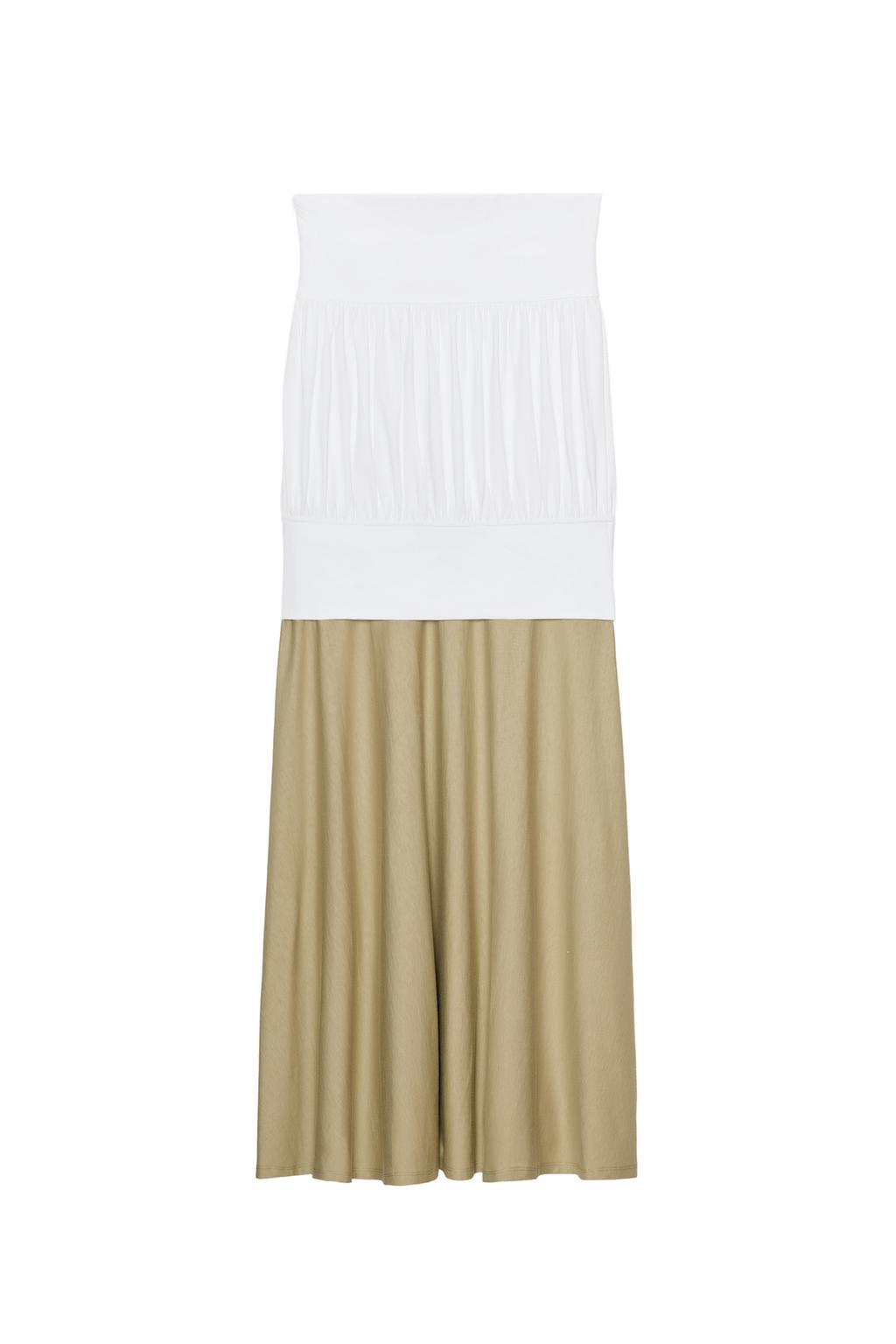 COMBINATION MIDI DRESS - image 3