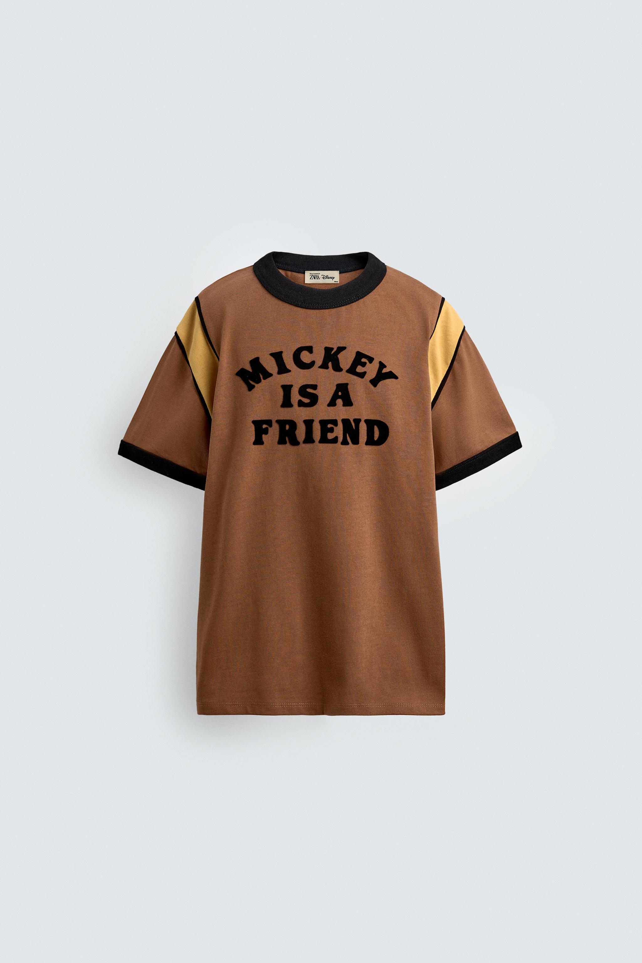 フィガロ ジャカード ニット Tシャツ HARRY LAMBERT FOR ZARA X DISNEY