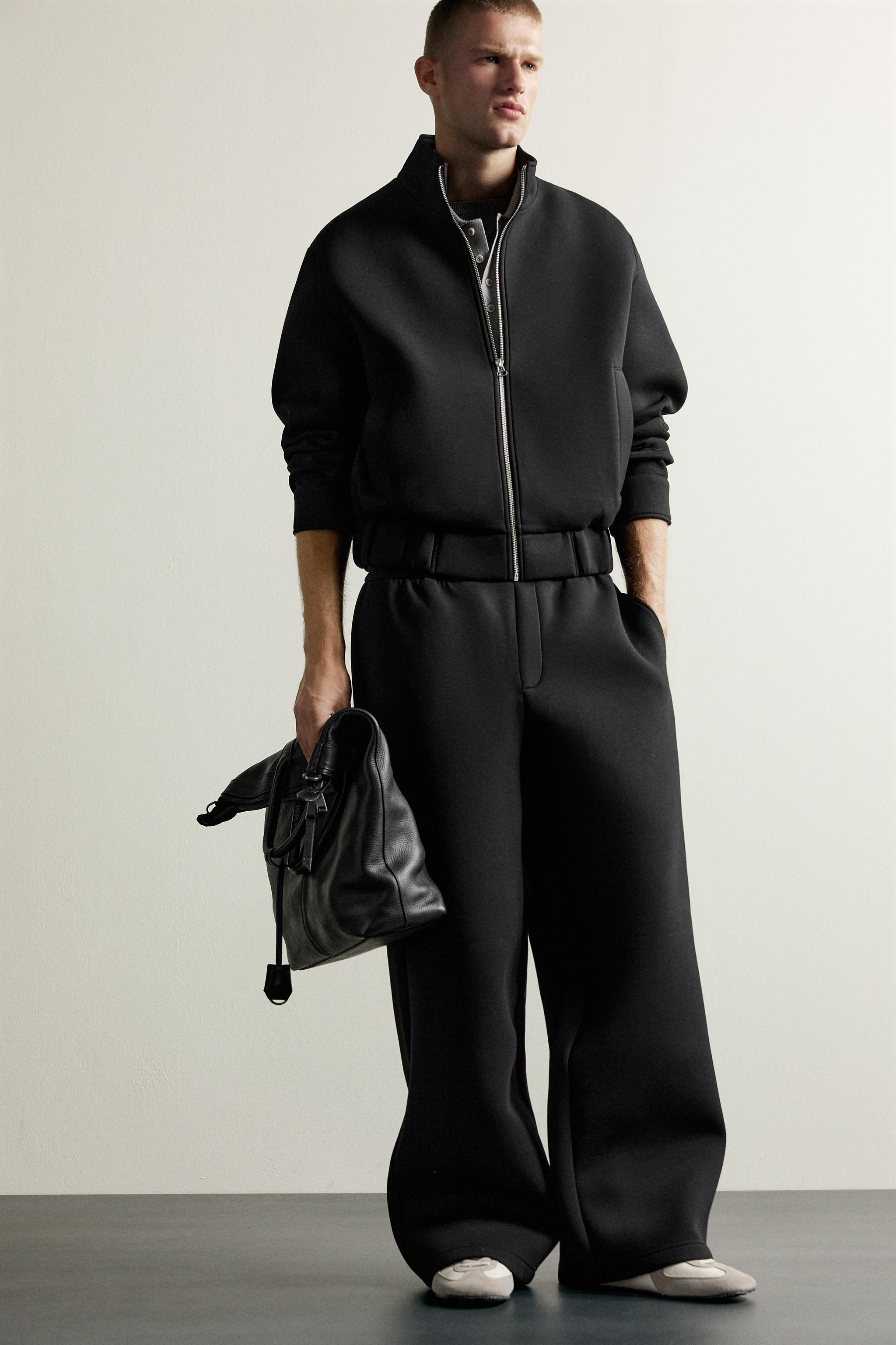 RELAXED FIT TECHNICAL JACKET - Pistachio | ZARA United States