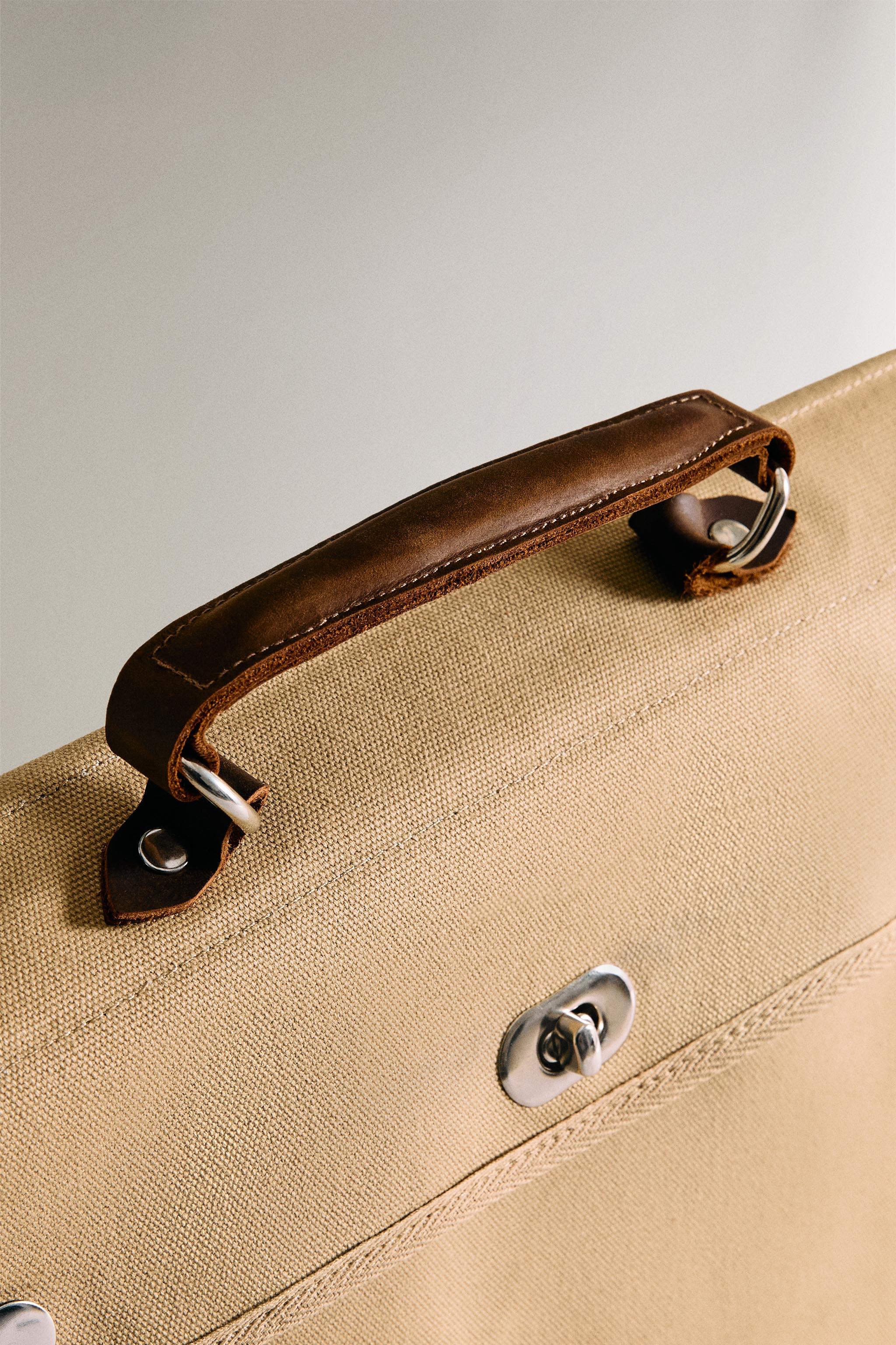 EXPANDABLE CANVAS BAG