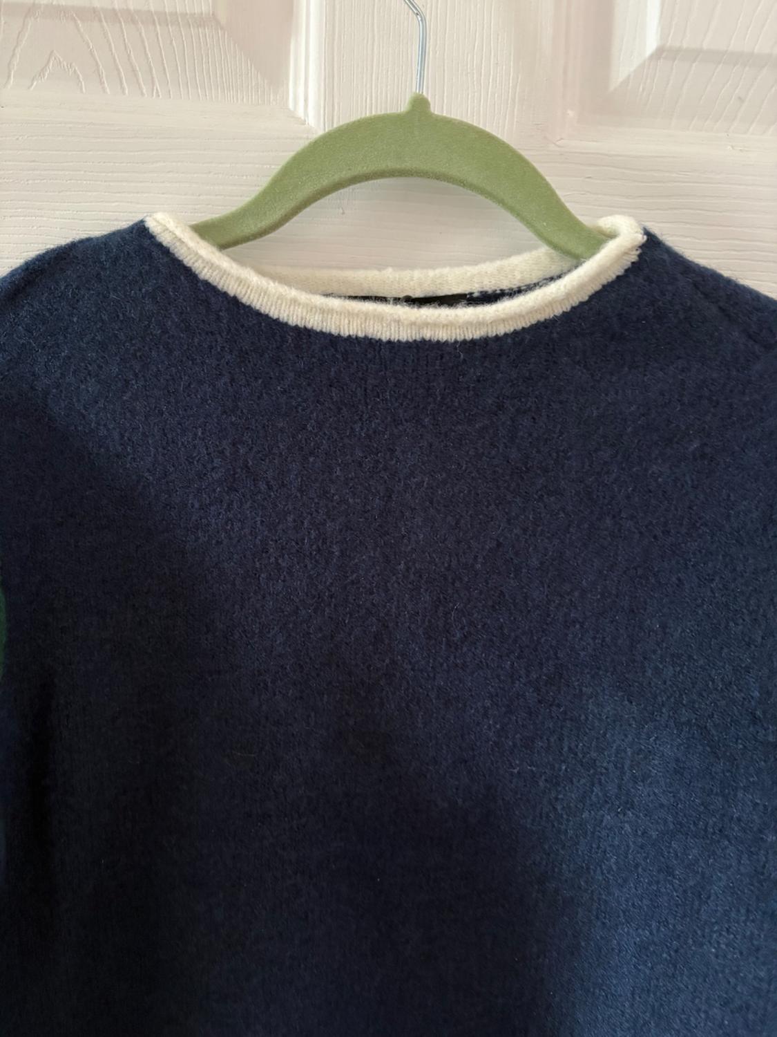 COLOR BLOCK KNIT SWEATER - Image 5