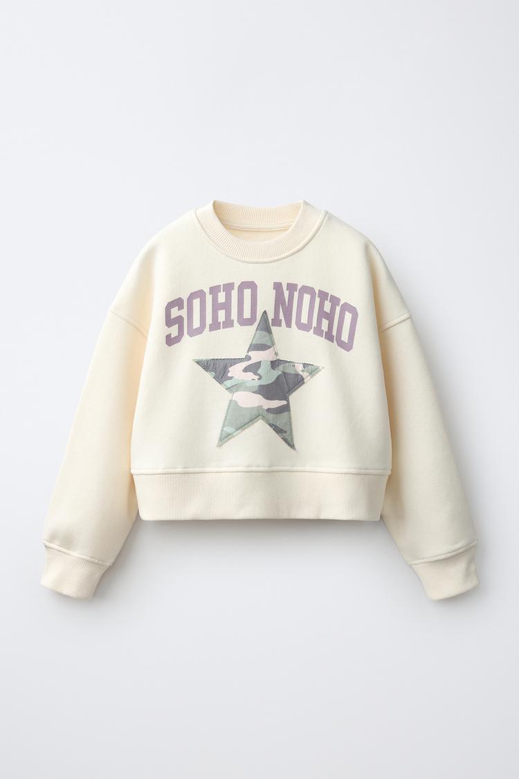 SUDADERA PARCHE ESTRELLA