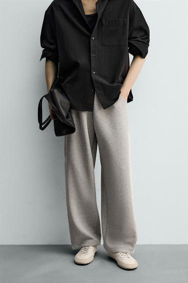 PANTALÓN JOGGER RELAXED FIT - Gris vigoré de Zara