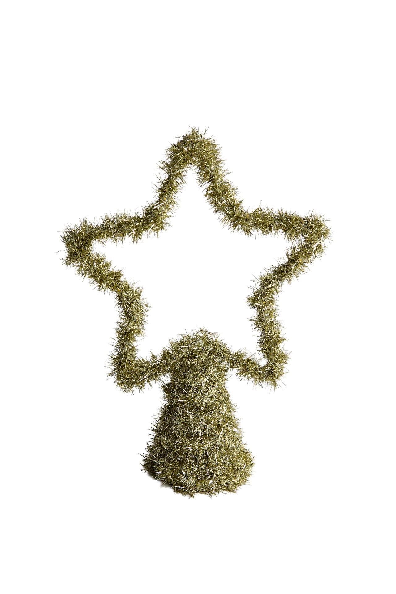 LIGHT-UP STAR CHRISTMAS TREE TOPPER