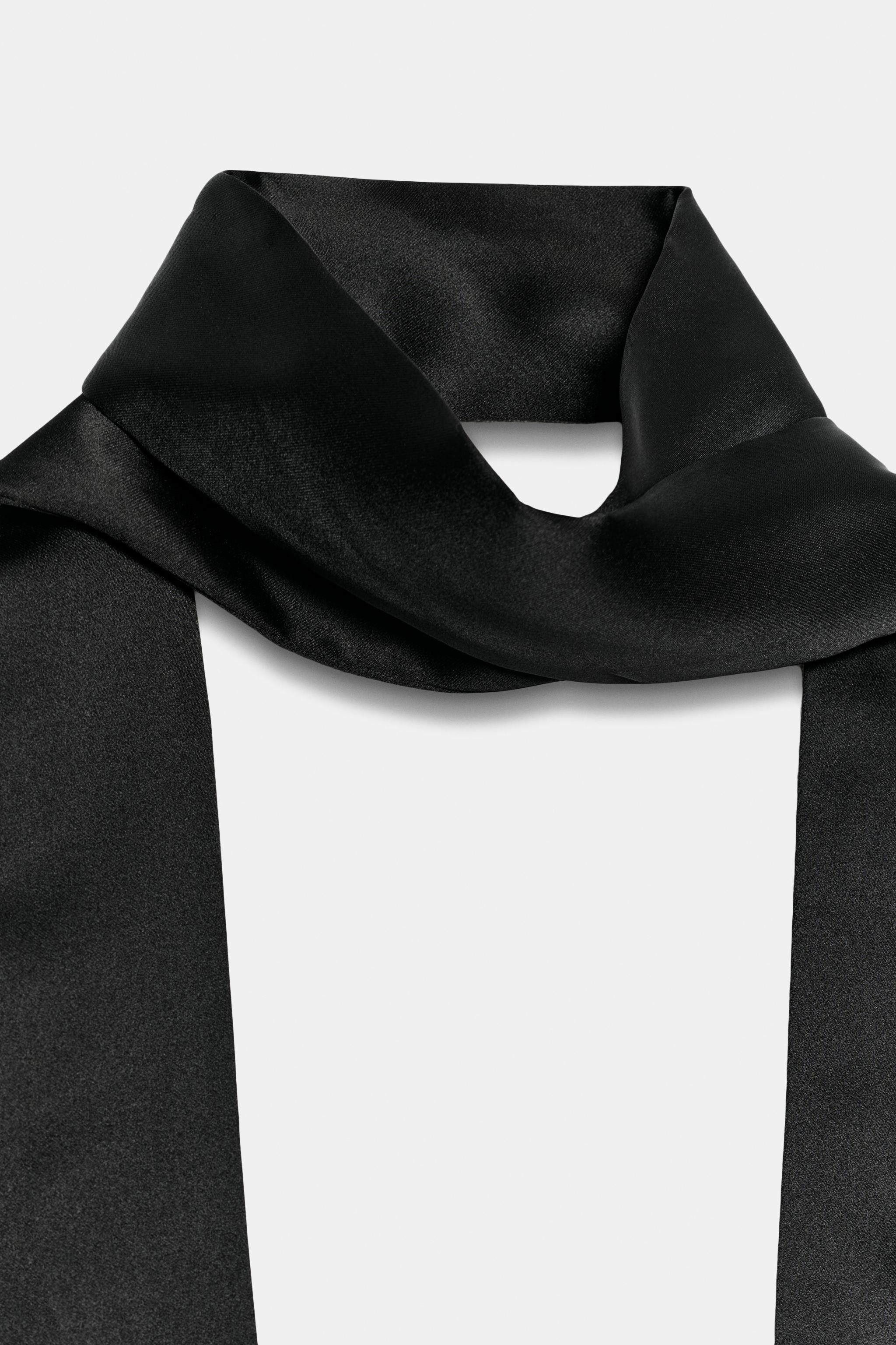 Сорочка COMBINATION FOULARD — Zara — фото 7