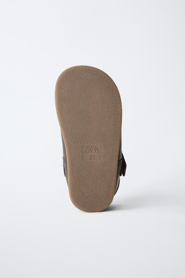 BAREFOOT LEATHER SHOES - Brown by Zara - Image 7