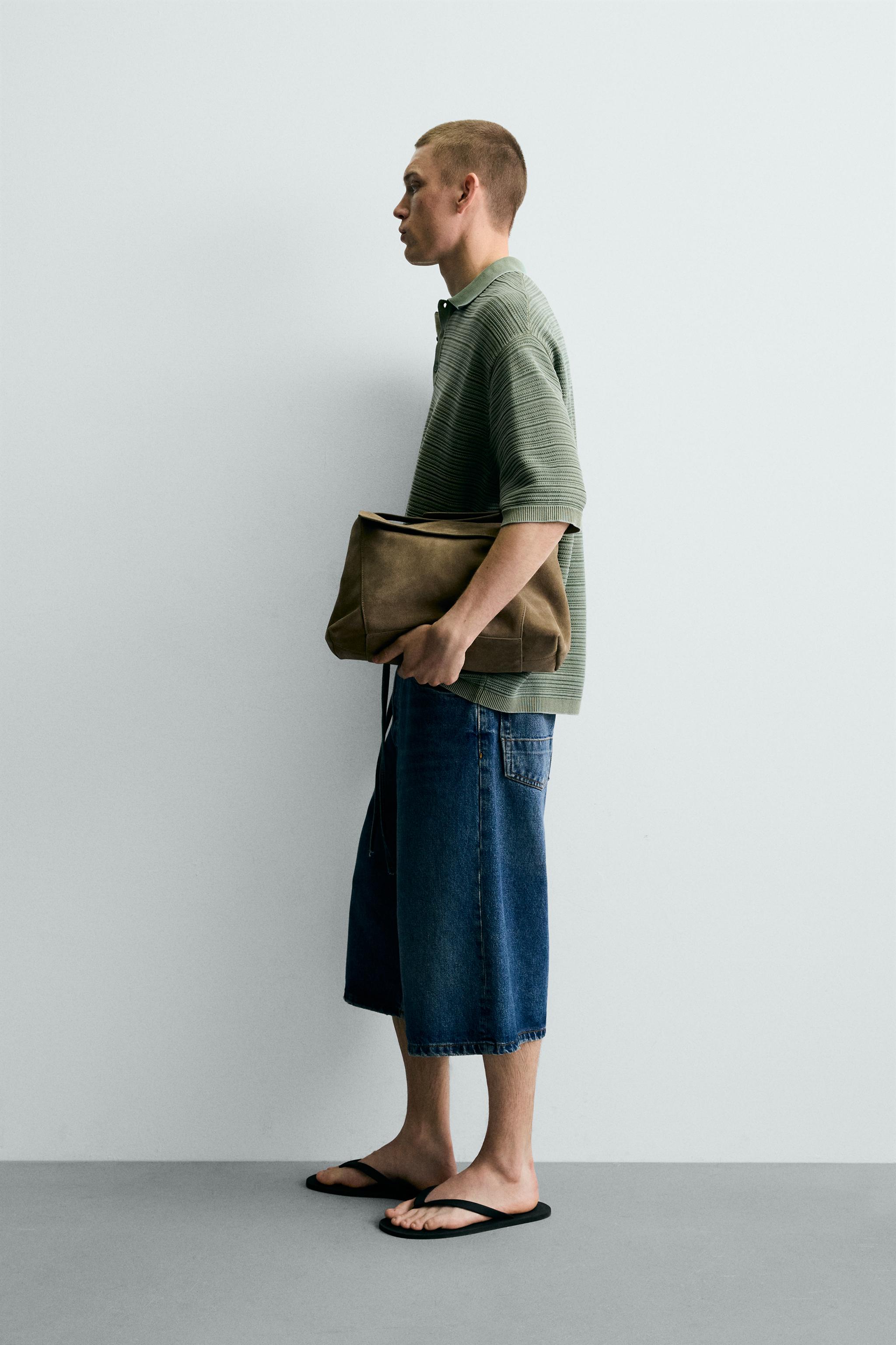 RELAXED FIT WASHED KNIT POLO