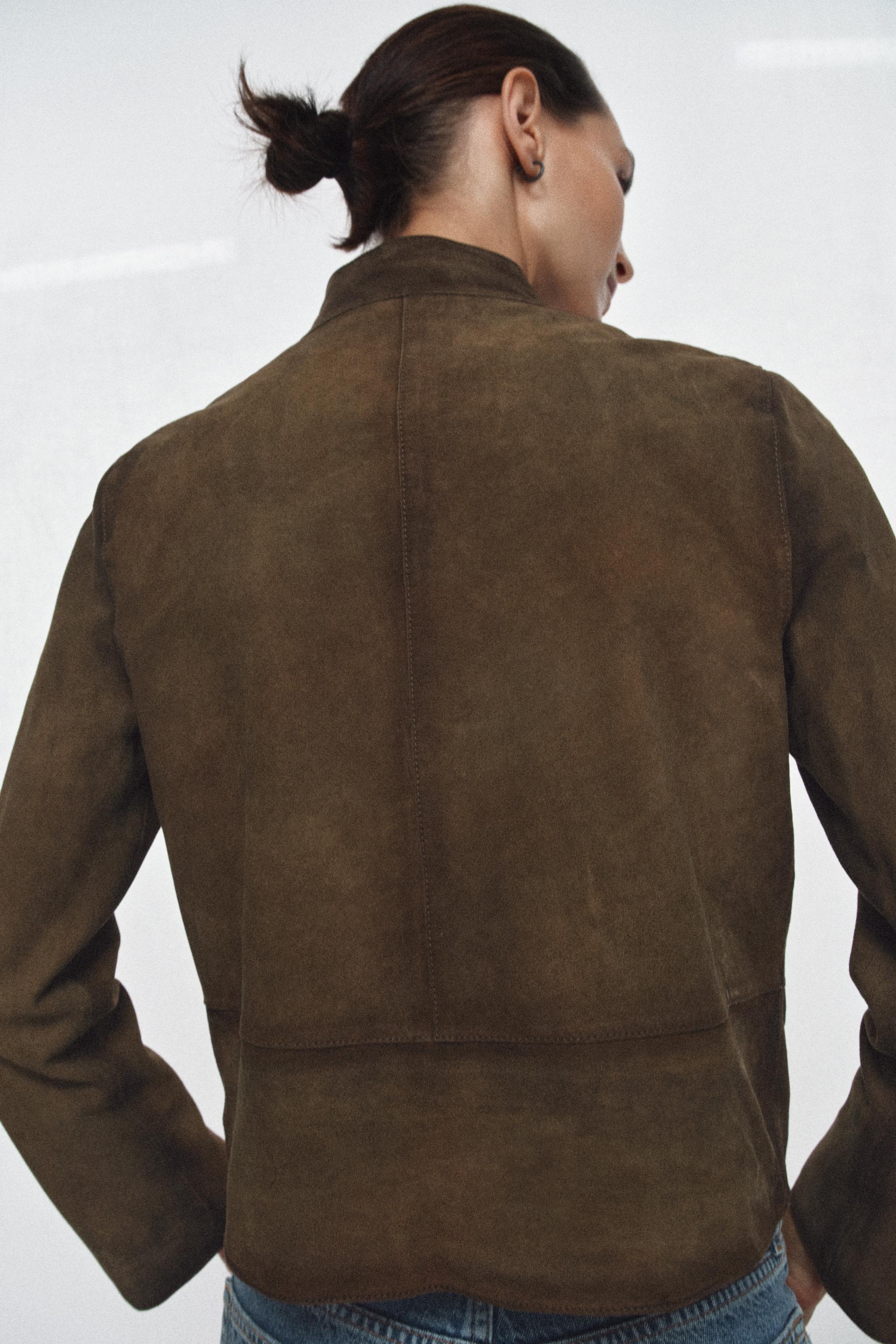 100% LEATHER JACKET ZW COLLECTION LIMITED EDITION