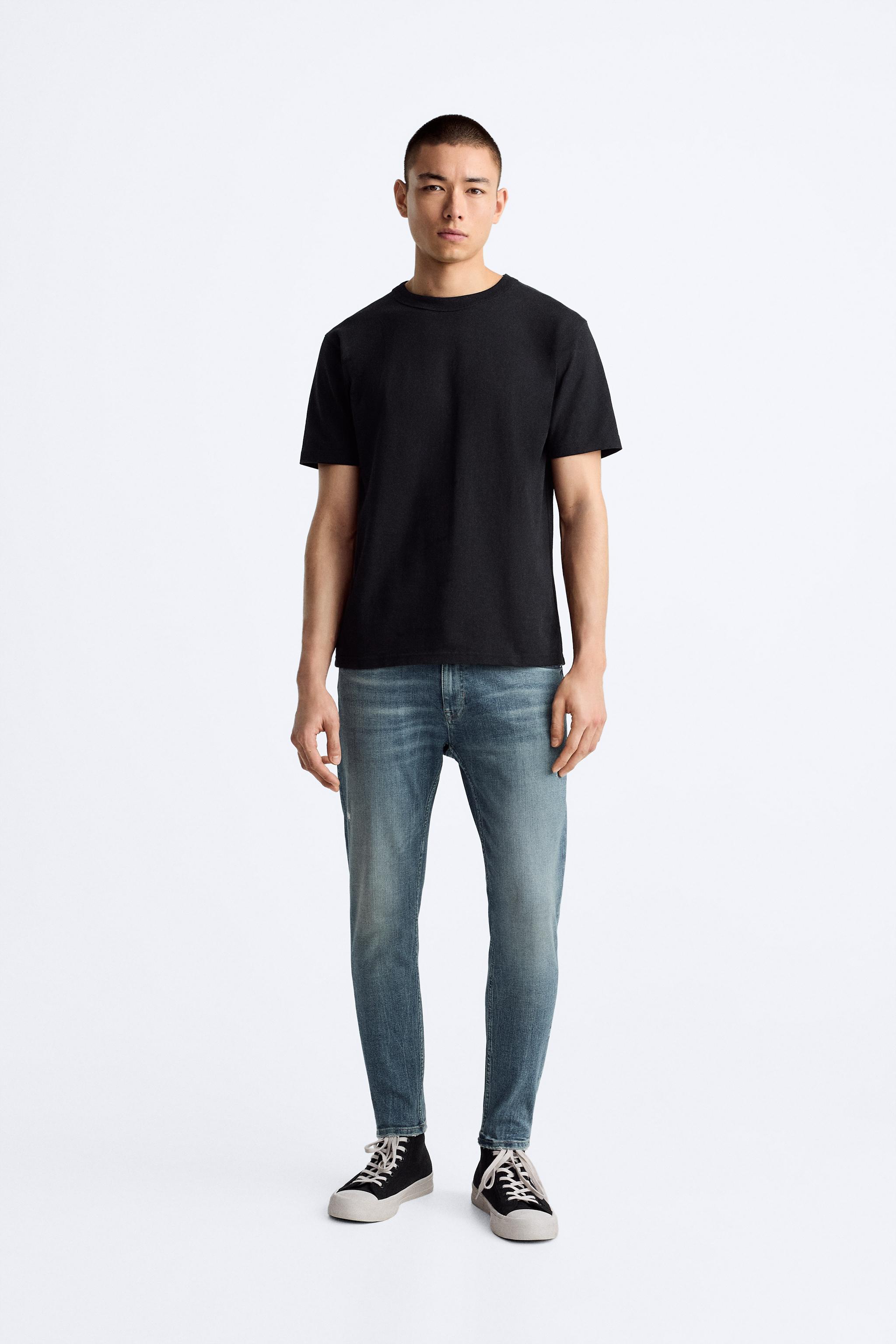 Super skinny black store jeans mens