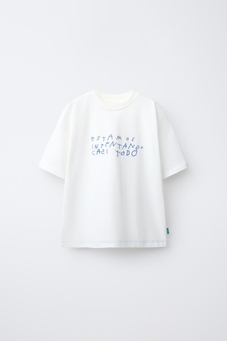CAMISETA BORDADO Y ESTAMPADO CLARA CEBRIAN ©