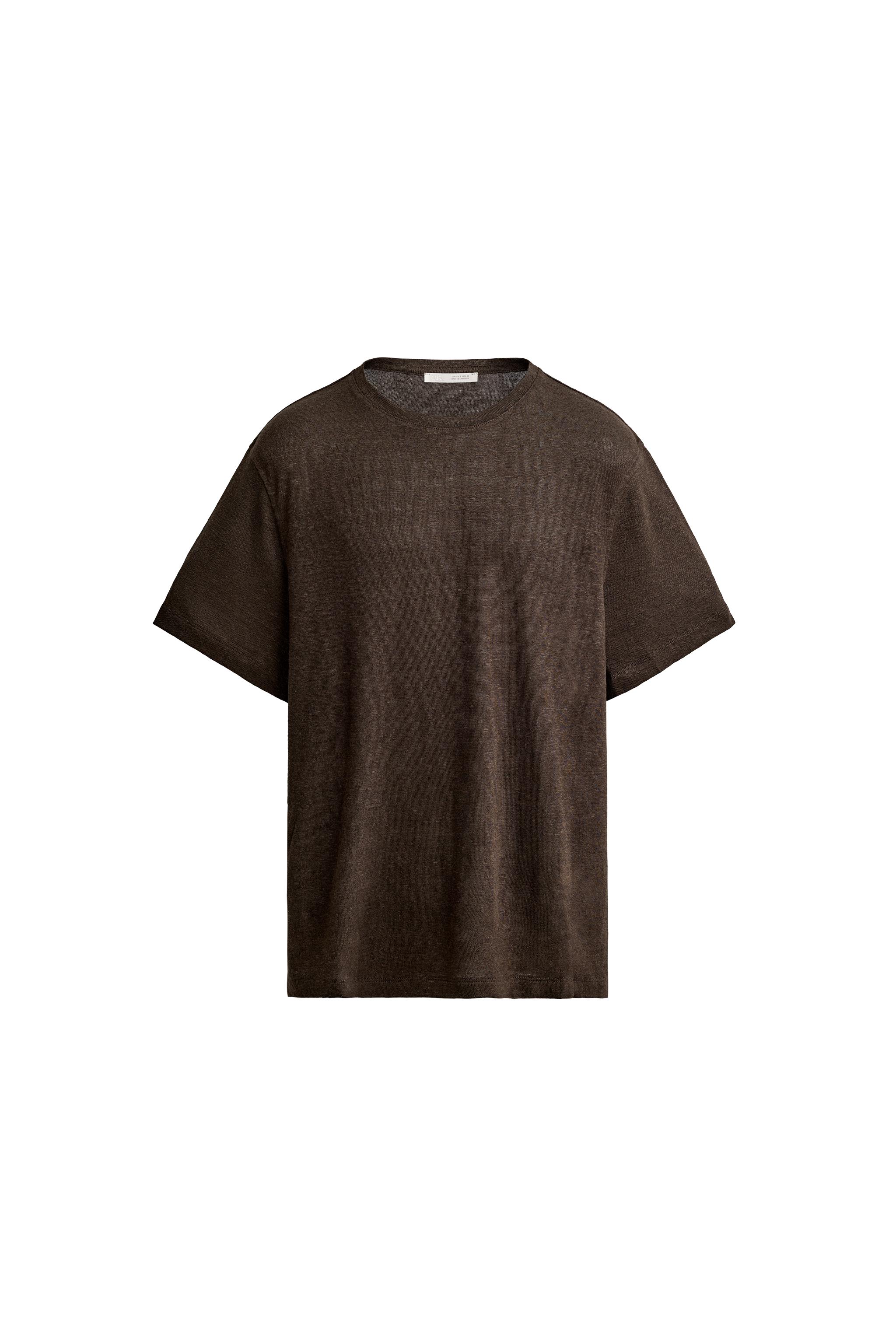 CAMISETA REGULAR FIT CÁÑAMO - VISCOSA