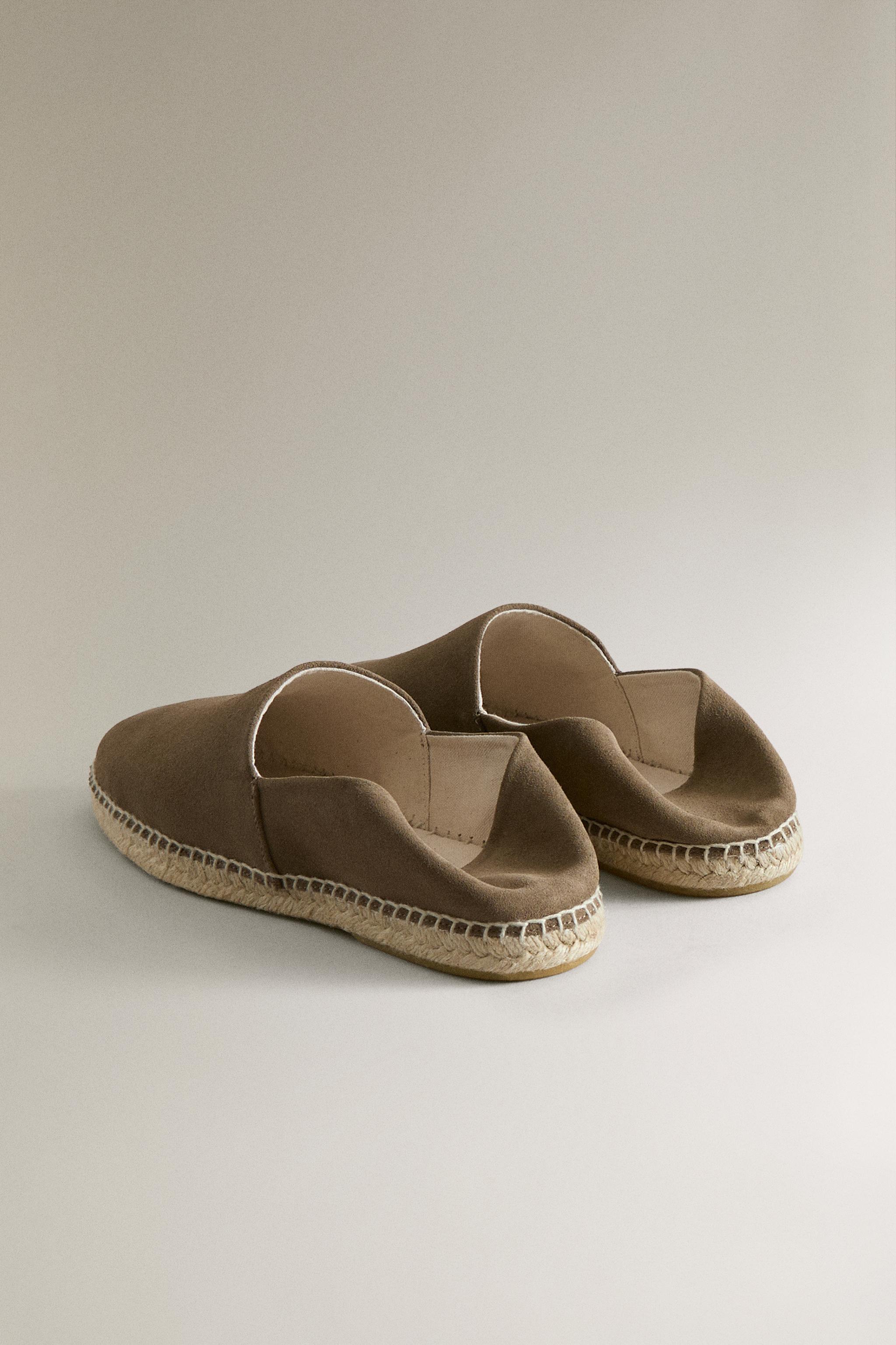 ESPADRILLES EN CUIR