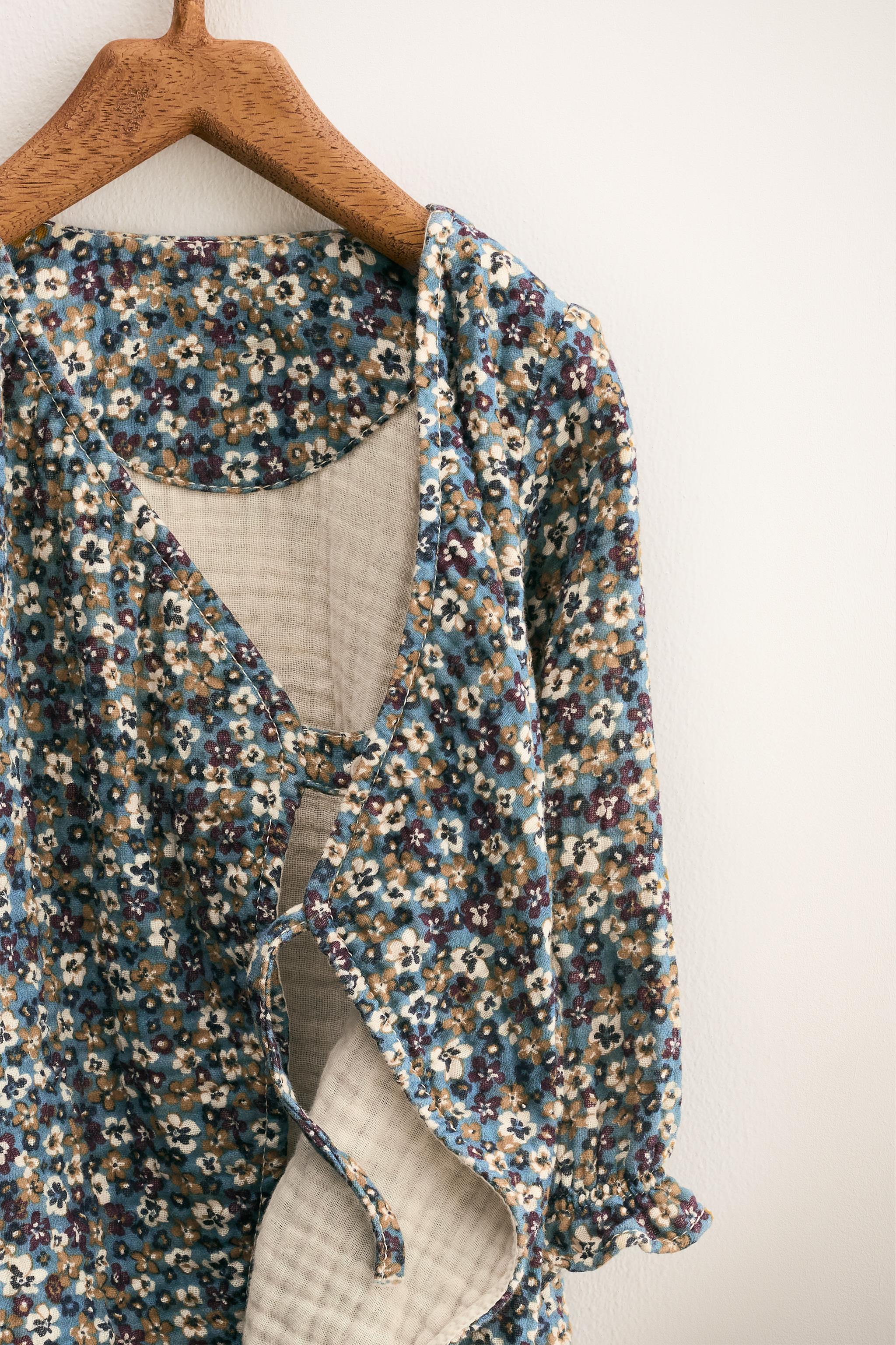 ZARA TIMELESS - LONG FLORAL JUMPSUIT