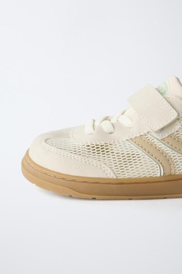 TENNIS BAREFOOT RÉSILLE - Beige clair de Zara - Image 4