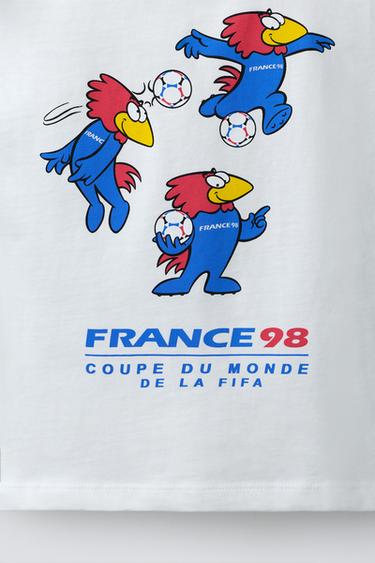 FIFA CLASSICS PRINTED T-SHIRT - FIFA WORLD CUP ™ 1998 - White by Zara - Image 3
