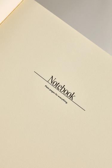 CAHIER UNI A4 - Écru de Zara - Image 3