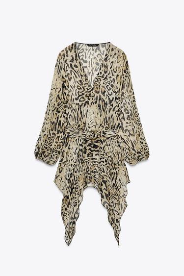 ZW COLLECTION ANIMAL PRINT TOP - Leopard by Zara