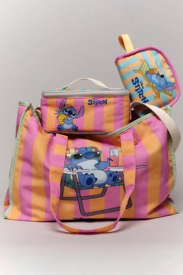 LILO & STITCH © DISNEY STRIPED TOTE BAG - Pink by Zara - Image 0