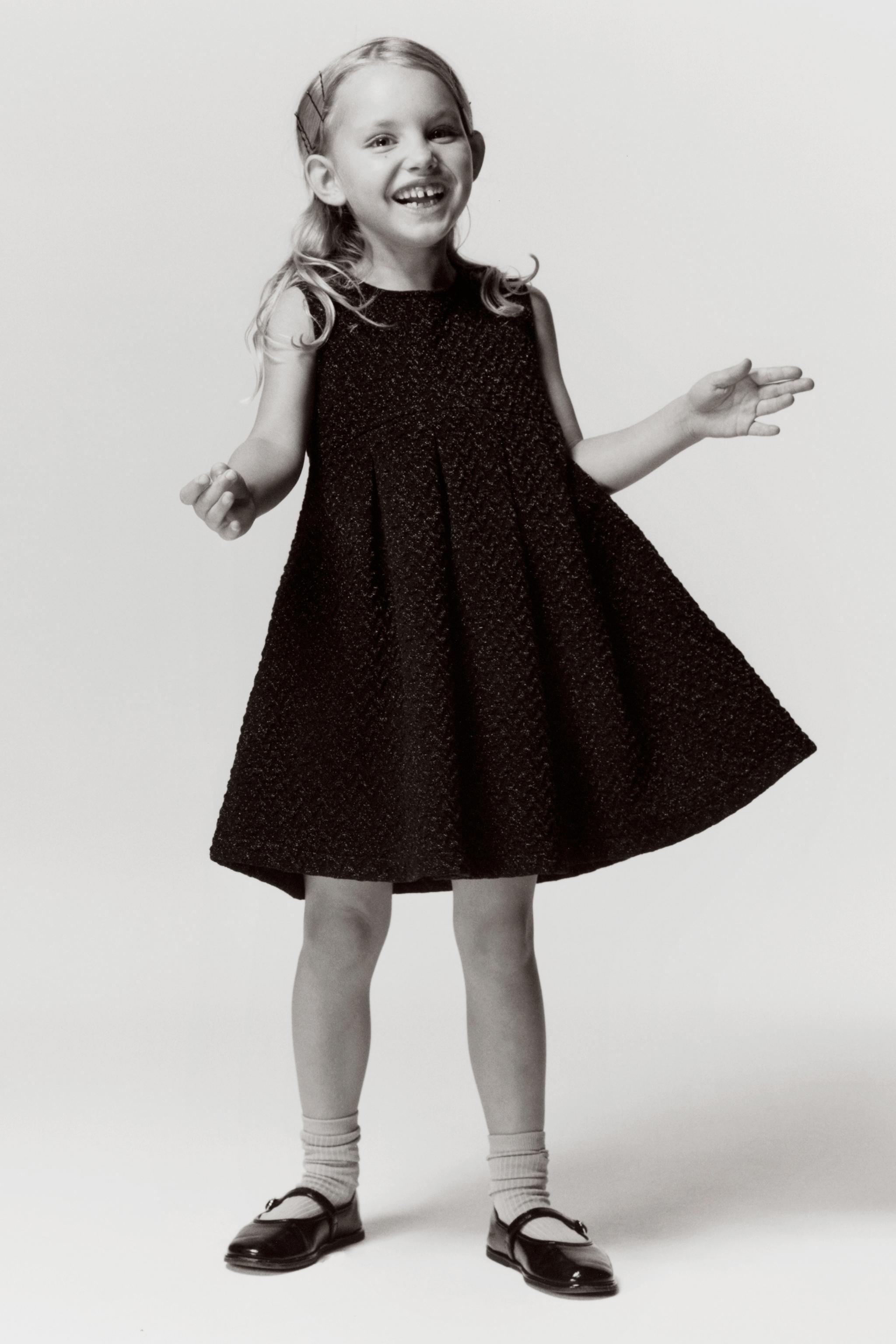 SPARKLY JACQUARD DRESS