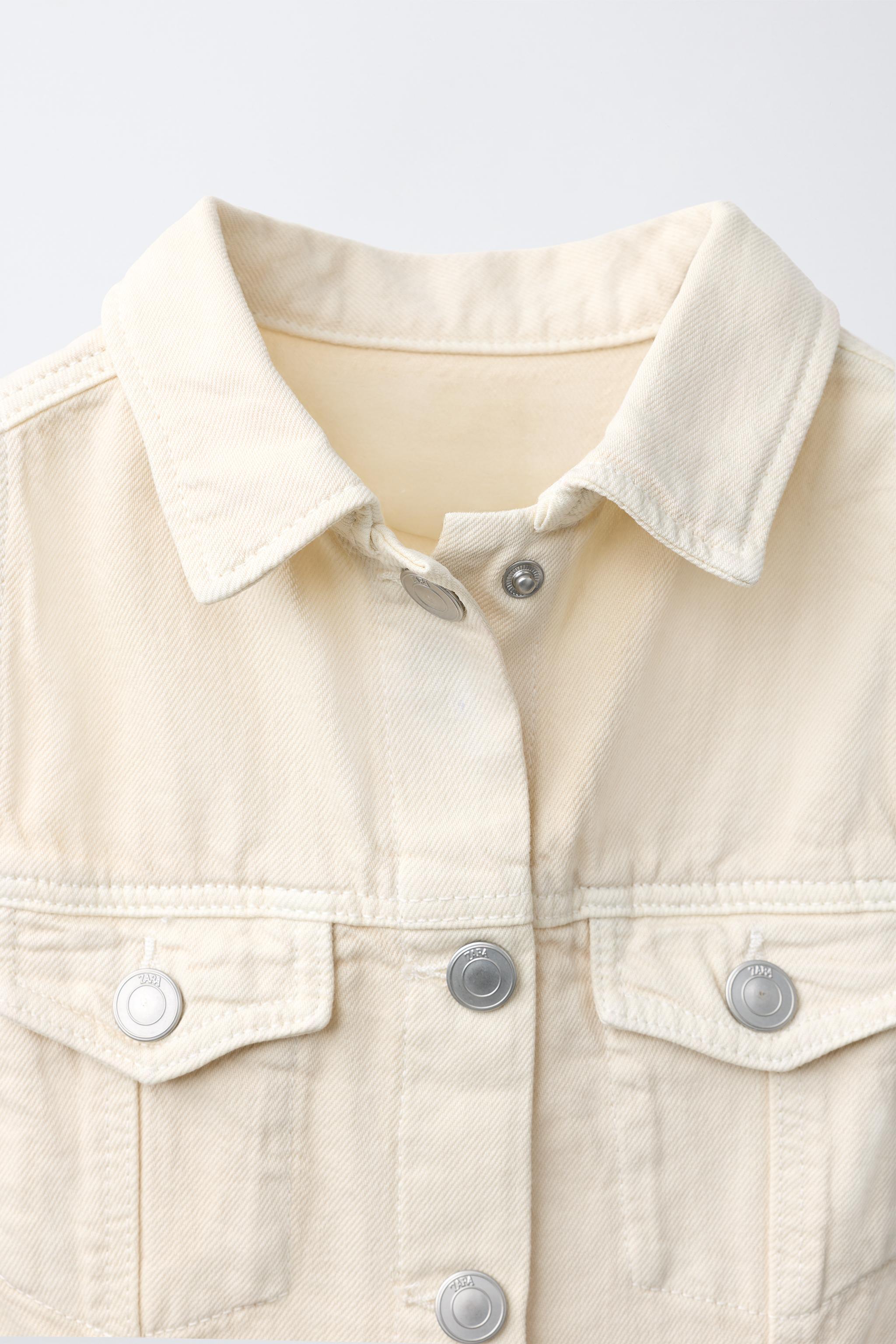 Детские платья Zara BUTTON-UP DENIM DRESS — фото 3