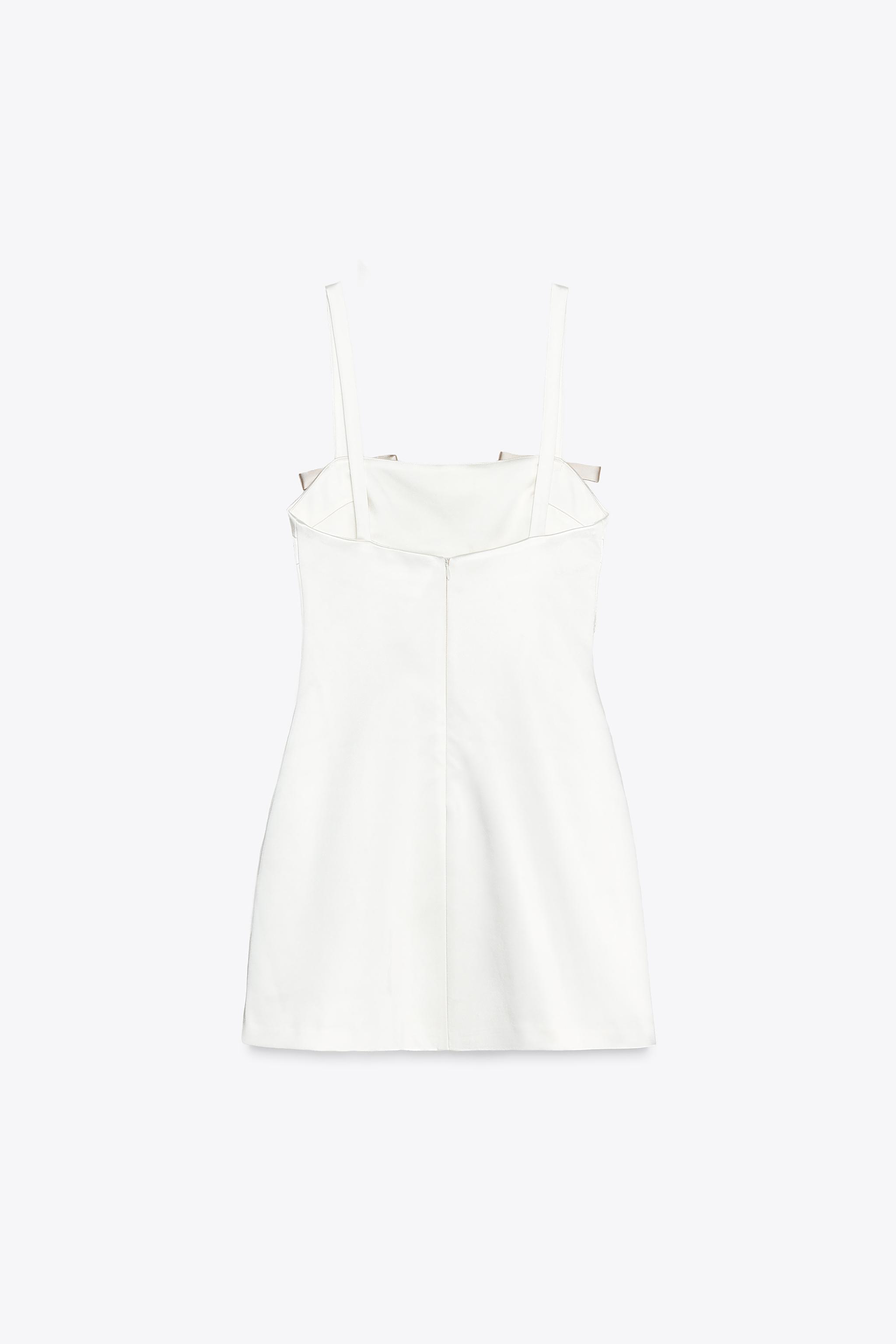 ZARA サテン地ミニワンピース、リボンディテール 4772/337 04772337251-e2.jpg?ts=