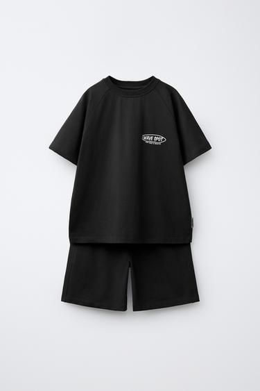 KAMISETA ETA BERMUDAK - Beltza, Zara-rena