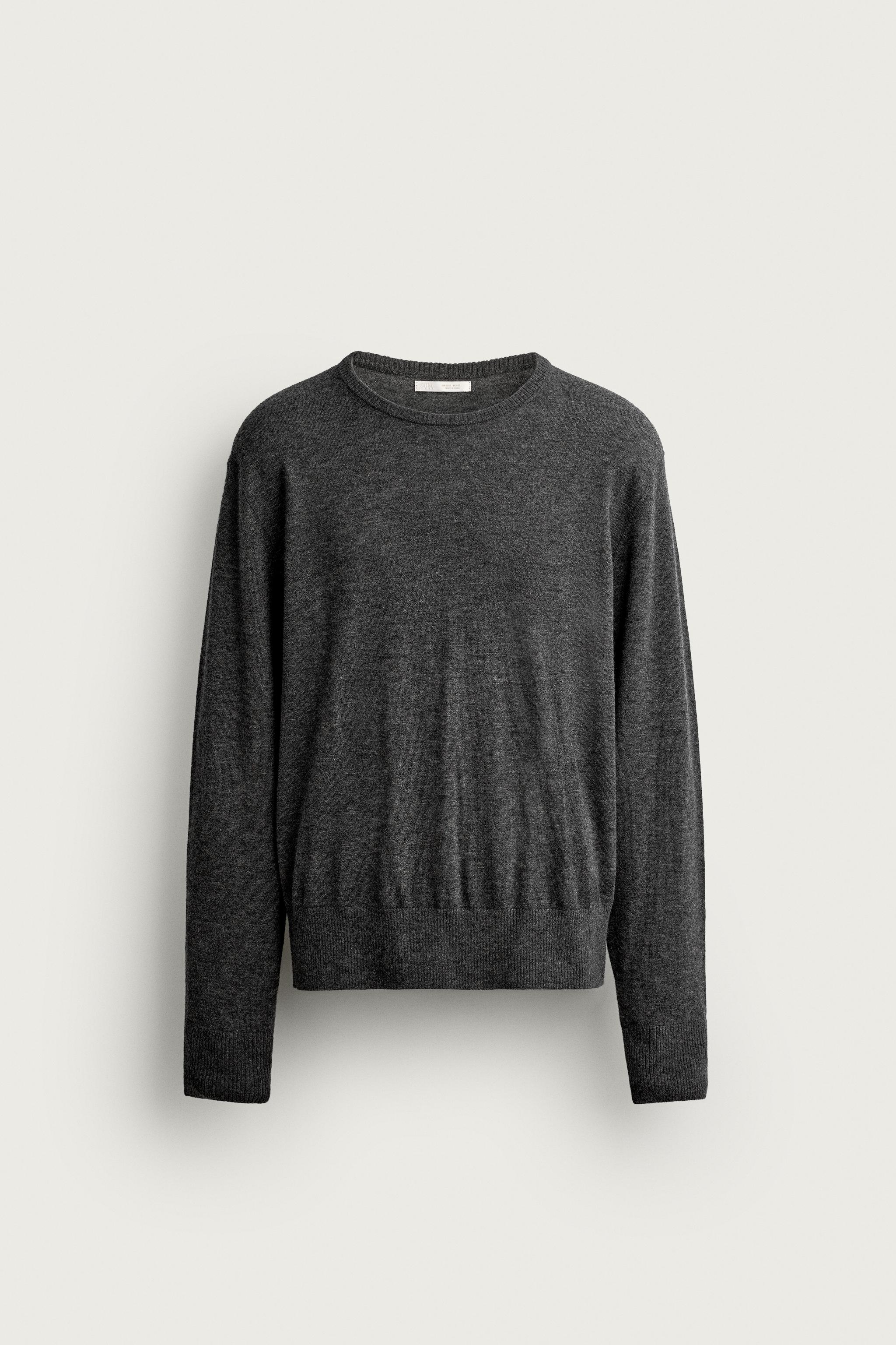 Zara Hafif %100 Yün Kazak görsel 7