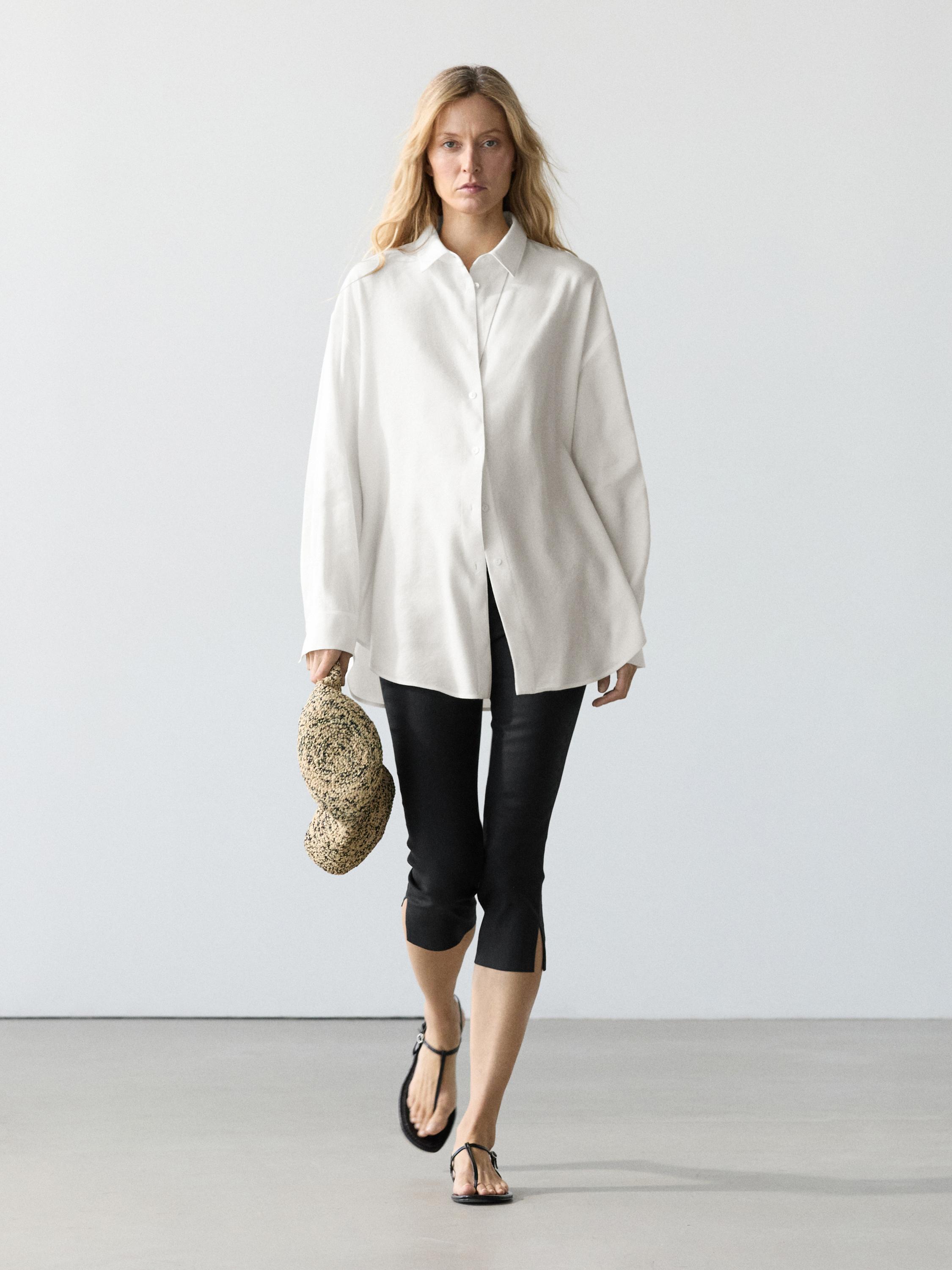 Chemise fluide en lin