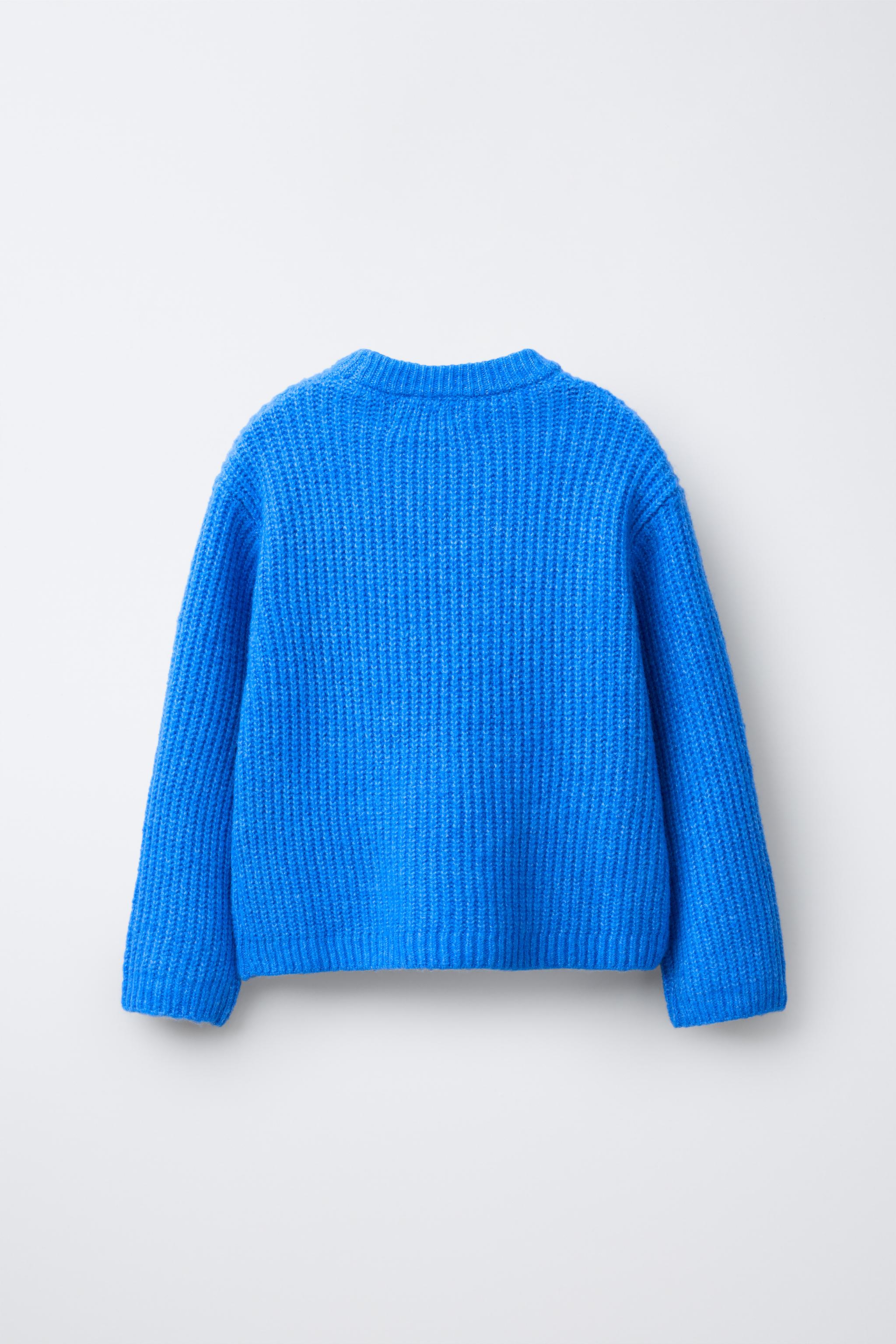 Andequal glitter lib knit BLUE ブルー glitter lib knit – andequal