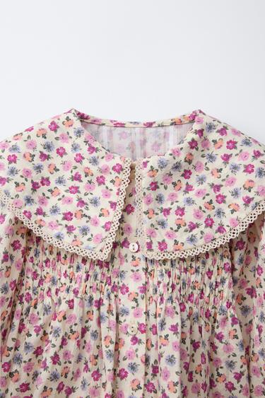 CHEMISE IMPRIMÉE FLEURS - Écru de Zara - Image 2