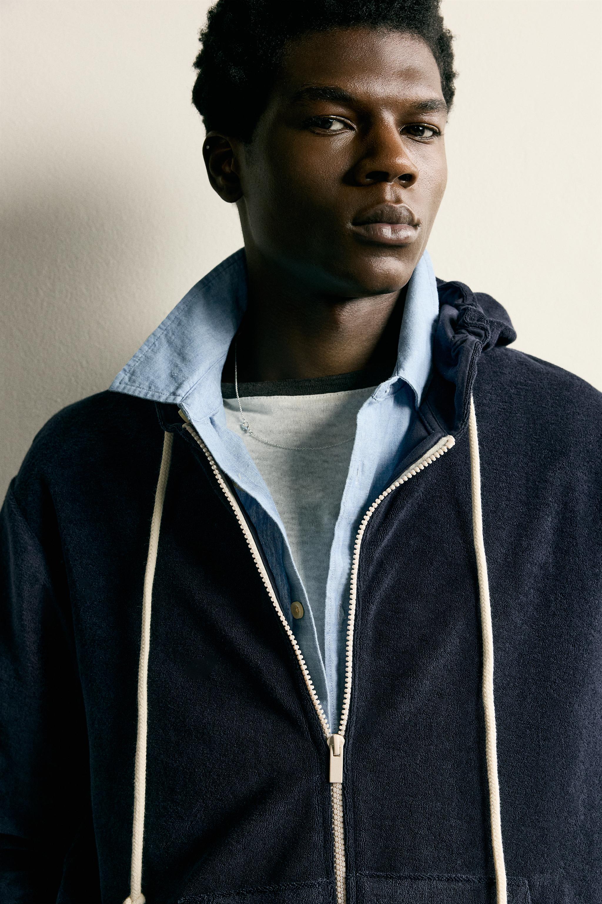 RELAXED FIT TERRY SWEATSHIRT