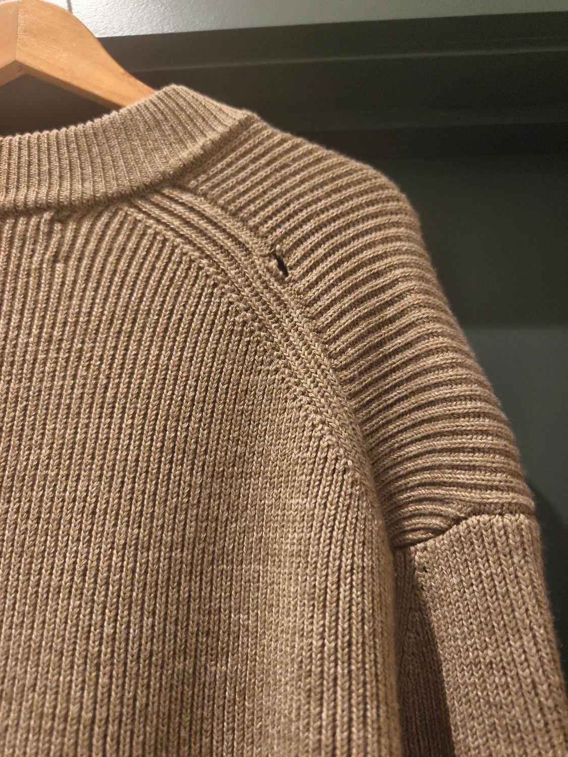 WOOL BLEND BOMBER CARDIGAN - Image 3
