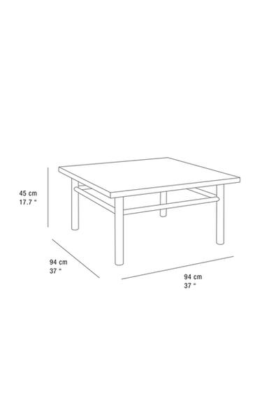 TABLE BASSE PLANCHES - Marron de Zara - Image 6