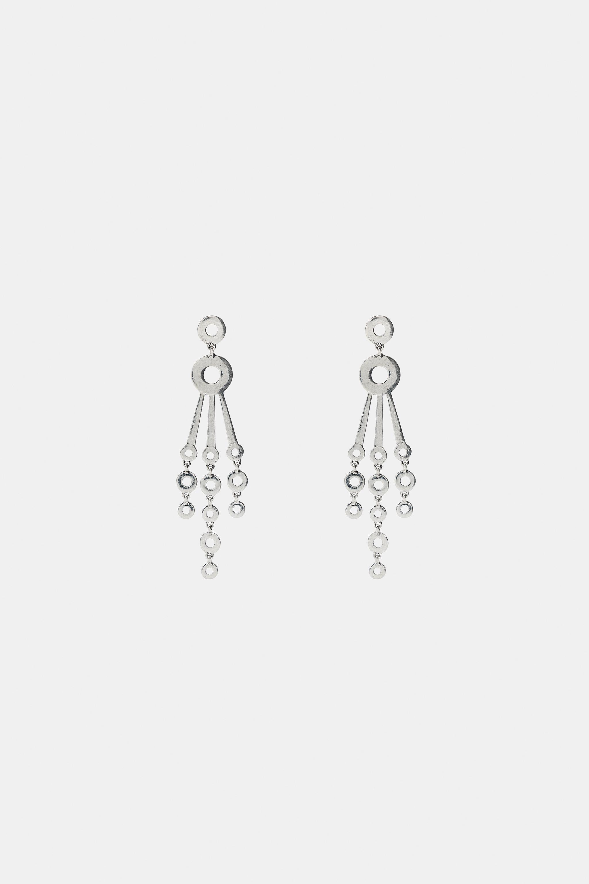 METAL CIRCLE EARRINGS