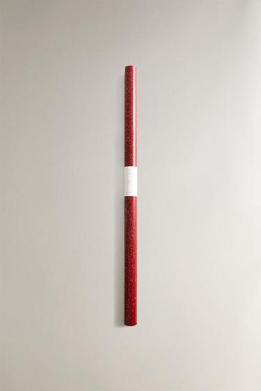 SHINY RED CHRISTMAS GIFT WRAPPING PAPER - Multicoloured by Zara - Image 0