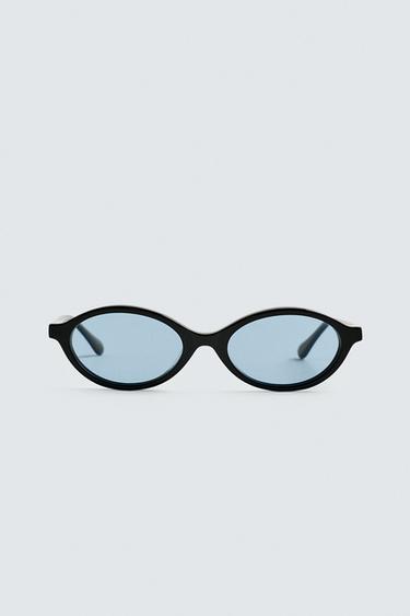 OVAL SUNGLASSES - Black by Zara