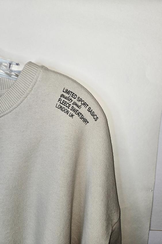 CROPPED SWEATSHIRT TRF - Image 3