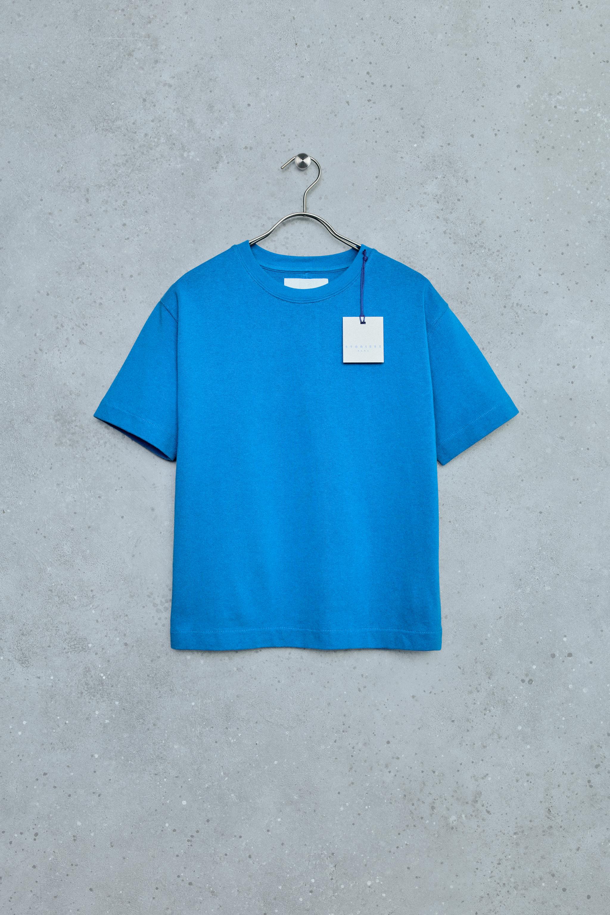 STORIESZ - HEAVYWEIGHT T-SHIRT — Light blue