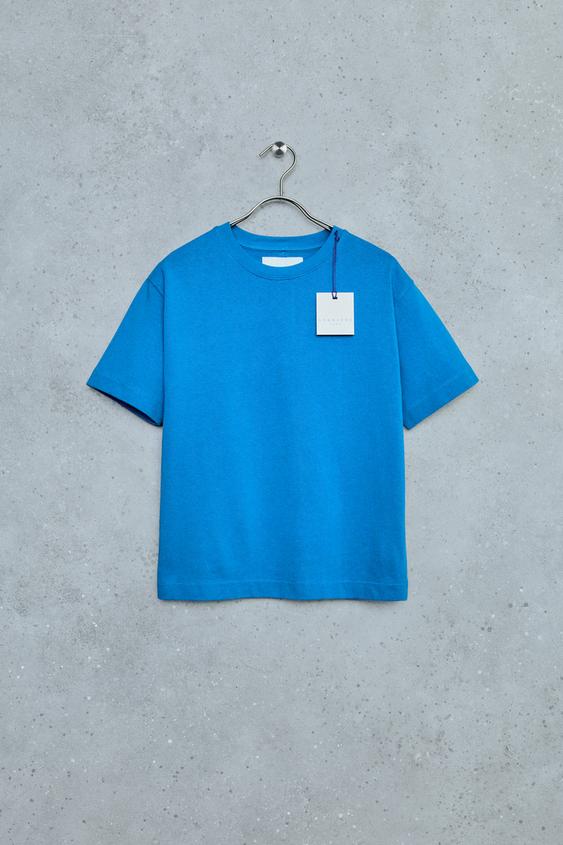 STORIESZ - HEAVY WEIGHT T-SHIRT - Light blue by Zara - Image 0