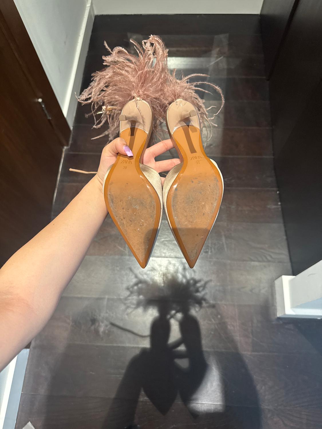 FEATHER HEELS SATIN - Image 4