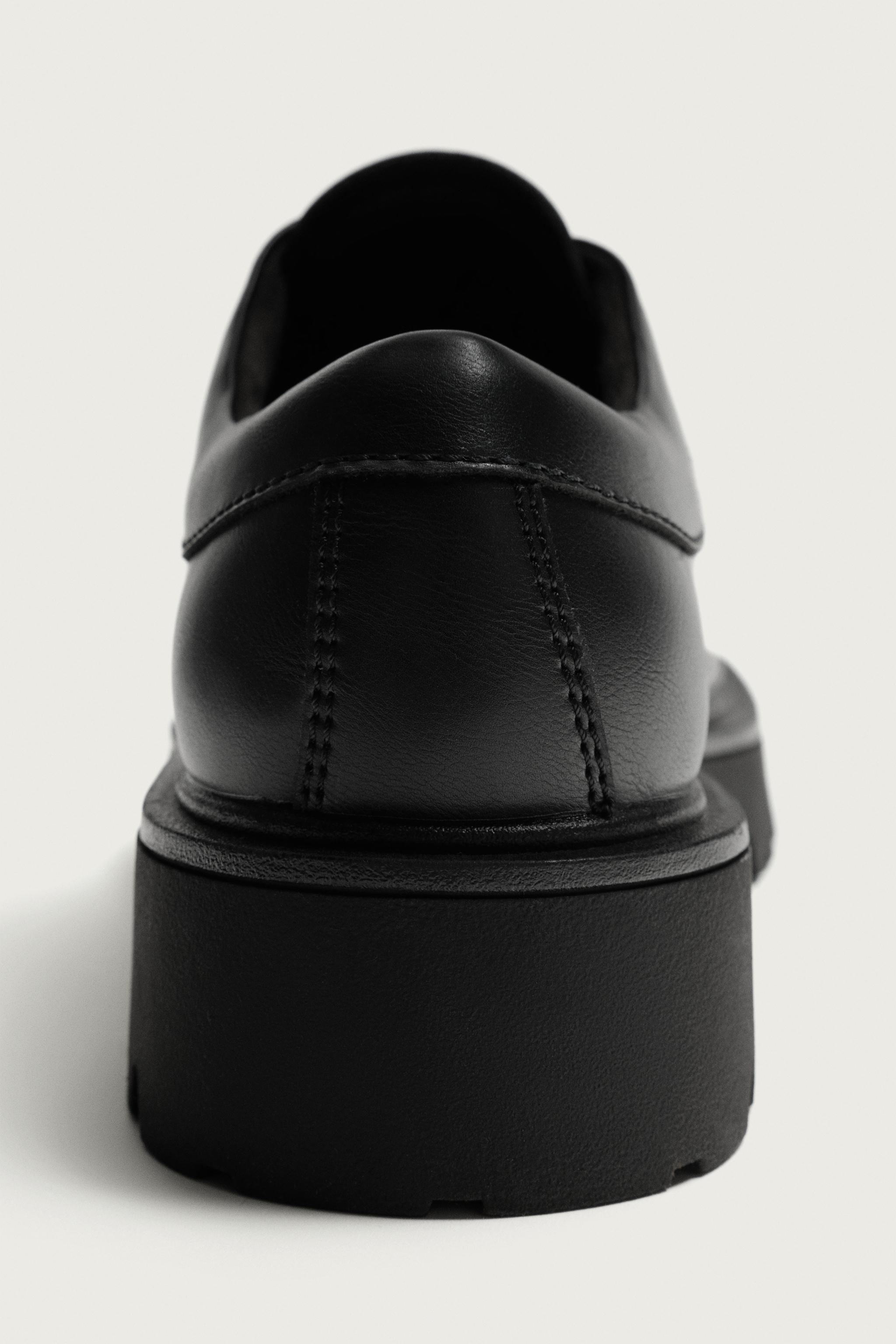 CHUNKY MOC TOE SHOES