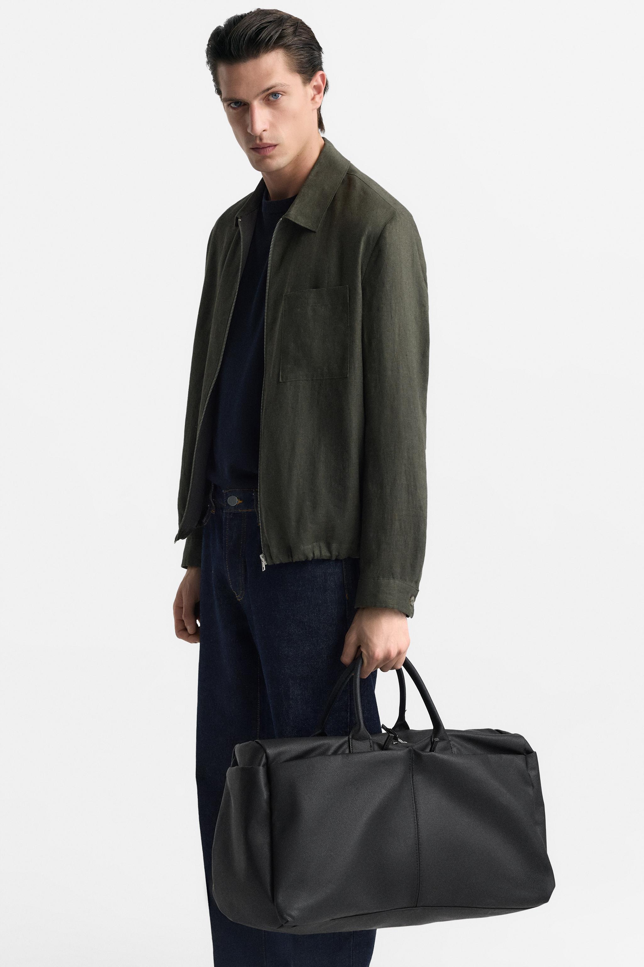 Zara mens duffle bag sale