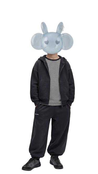 PLUSH ZIP-UP HOODIE - Anthracite grey by Zara